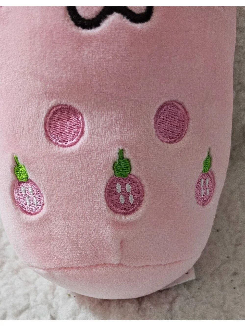 New World Plush Boba Bubble Tea Straw Drink Toy Stuffed Animal 7.5